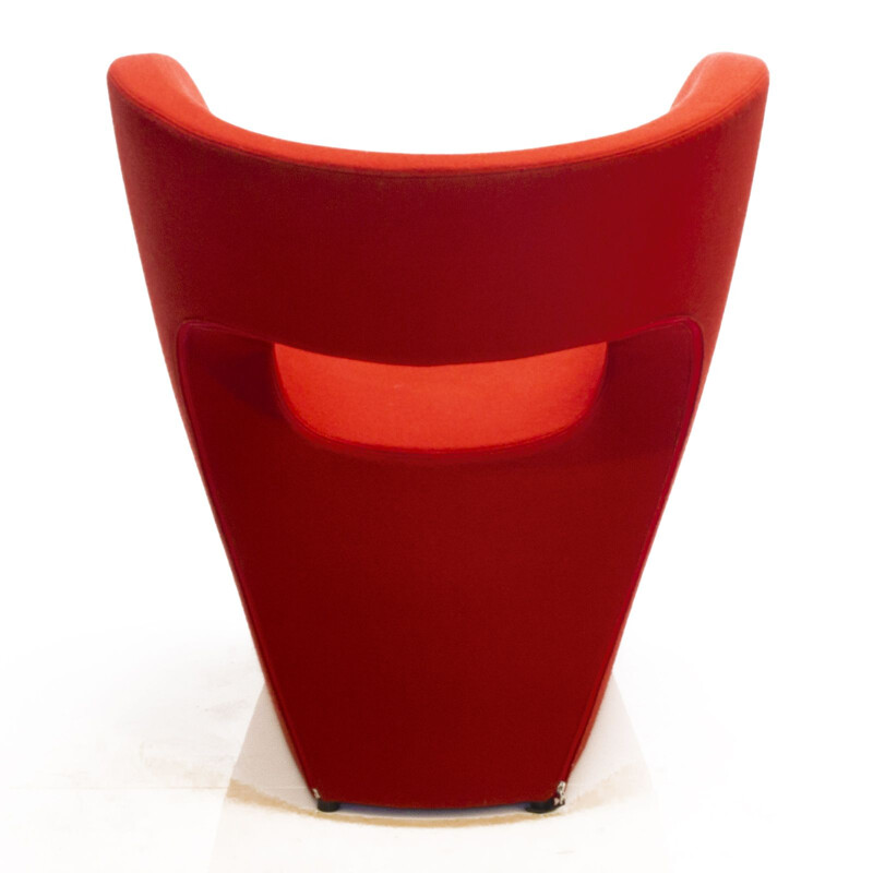 Red Little Albert Lounge Chair by Ron Arad for Moroso, 2001