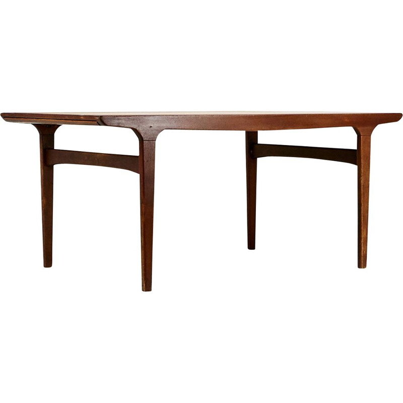 Vintage Teak Dining Room Table, Johannes Andersen For Uldum Mobelfabrik C 1960