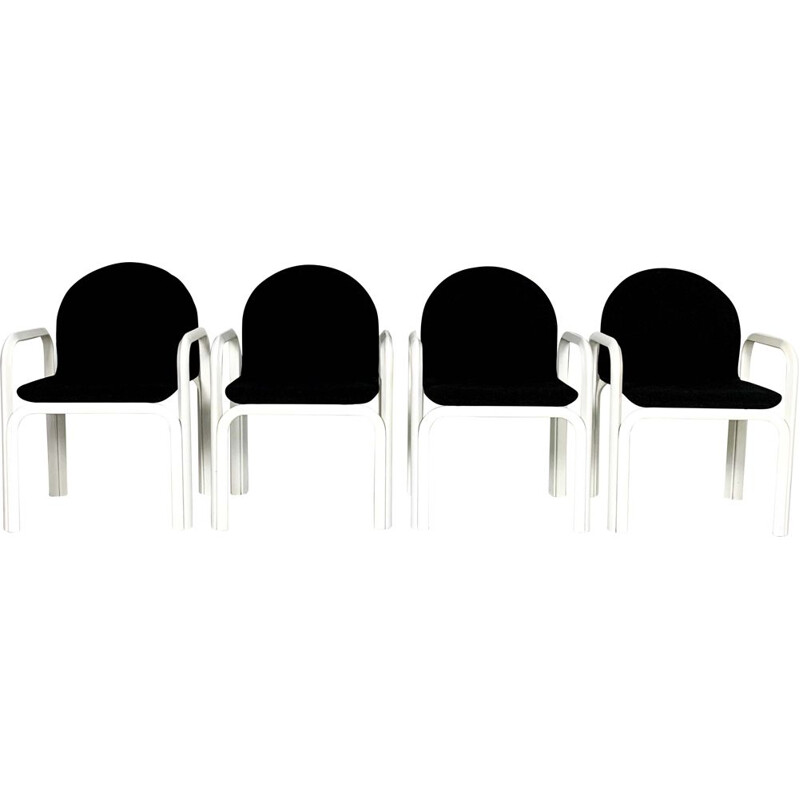 Set of 4 Orsay Armchairs by Gae Aulenti for Knoll, 1970s