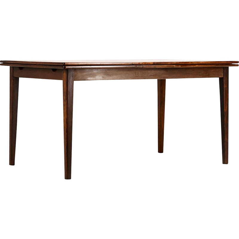 Rosewood Dining Room Table, Ivan Gern Møbelfabrik. Denmark, 1960