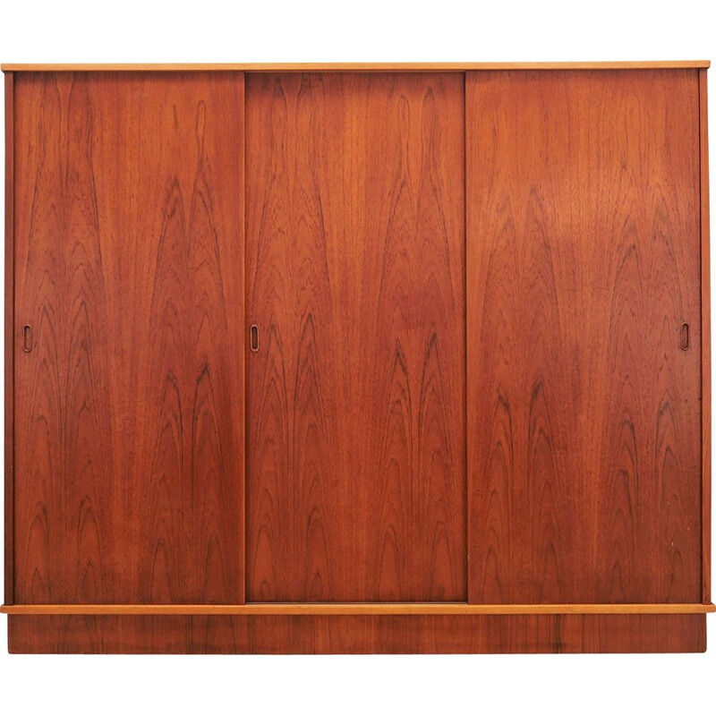 Scandinavian design teak vintage wardrobe 1970's