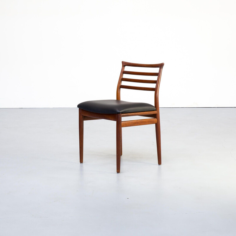 Set 4 Erling Torvits dining chair for Soro Stolefabrik 1960s 