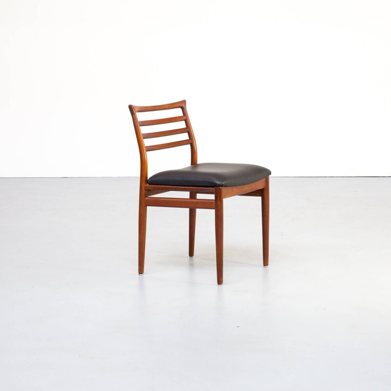 Set 4 Erling Torvits dining chair for Soro Stolefabrik 1960s 