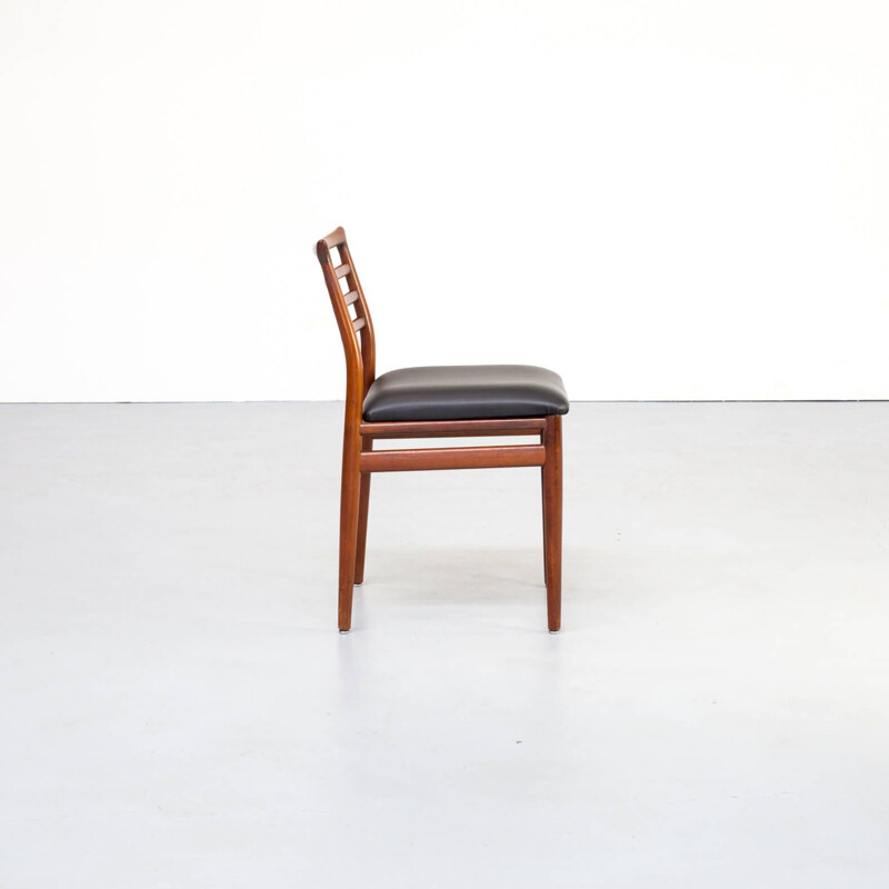 Set 4 Erling Torvits dining chair for Soro Stolefabrik 1960s 