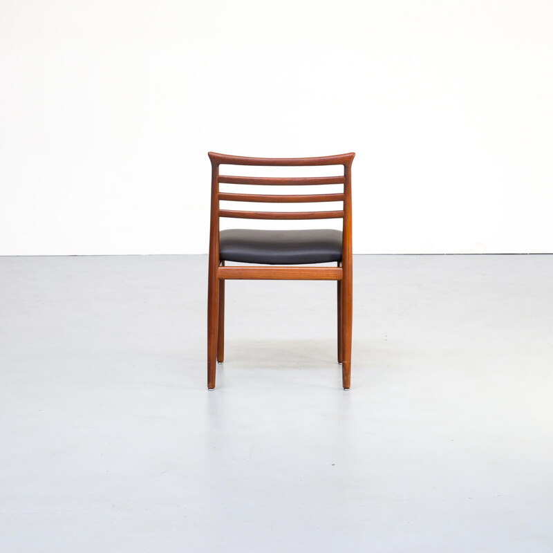 Set 4 Erling Torvits dining chair for Soro Stolefabrik 1960s 