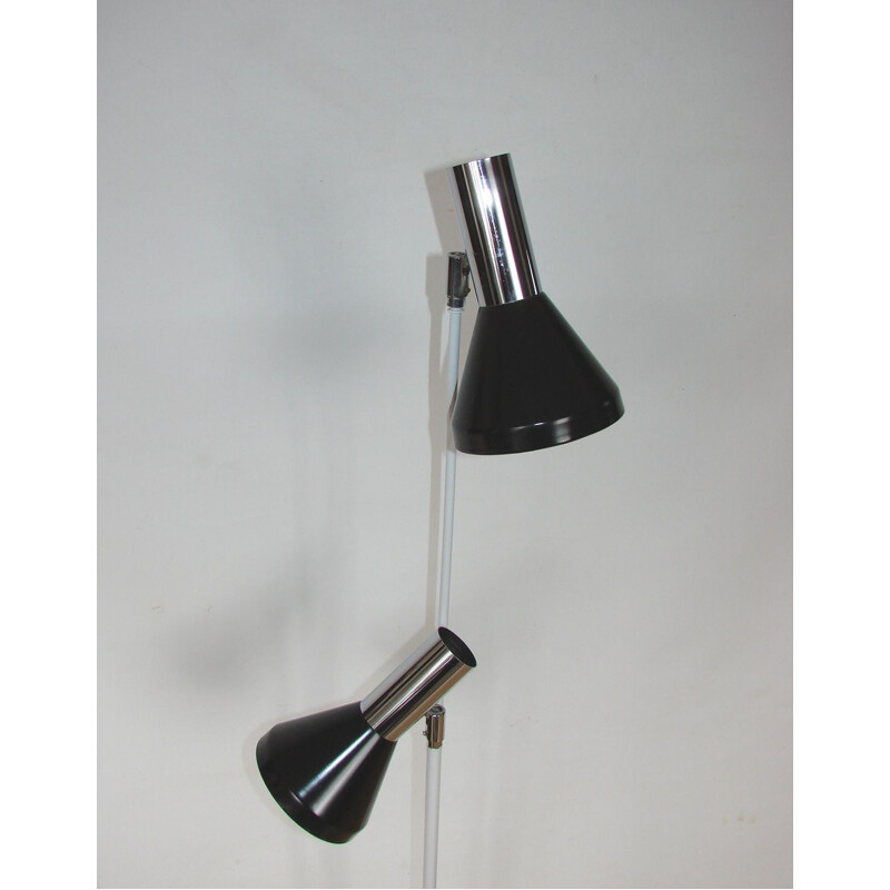 Floor lamp Hustadt, metal and aluminium 1970s