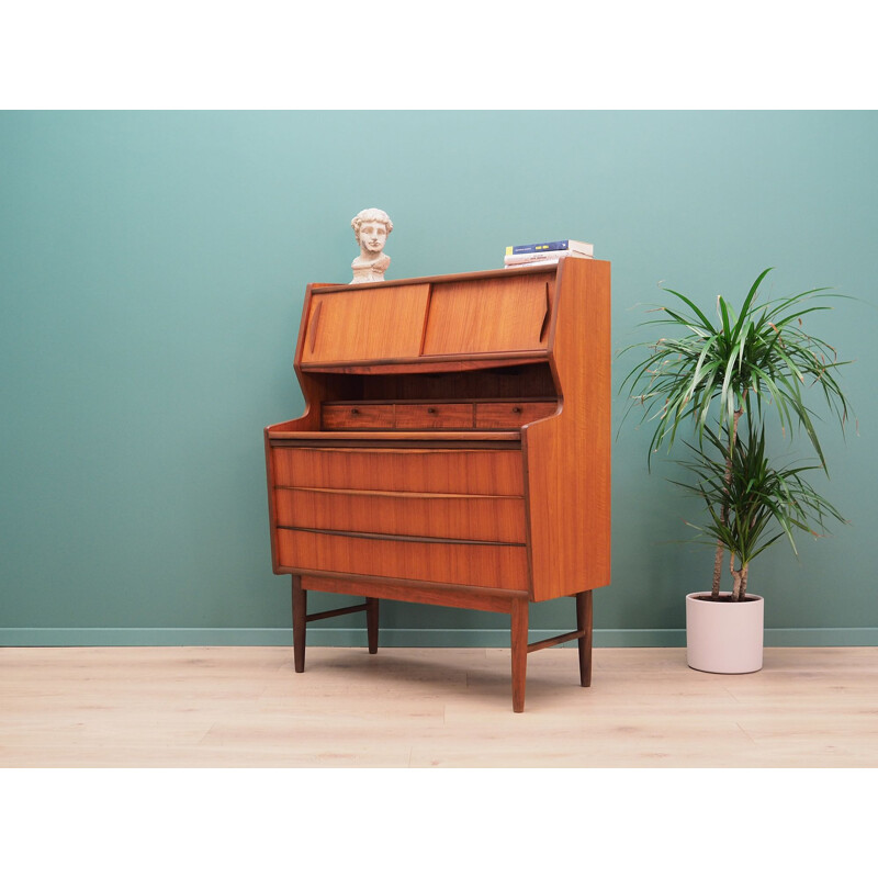 Teak vintage Secretary  Scandinavian 1960