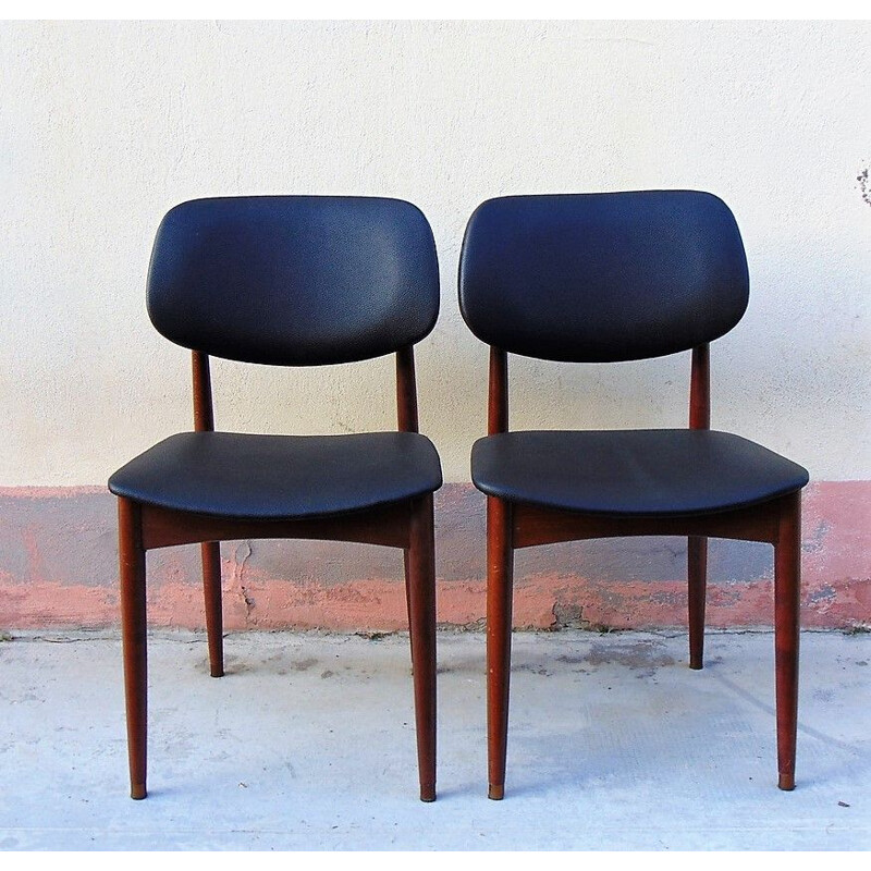 Chairs Anonima Castelli upholstery eco-leather