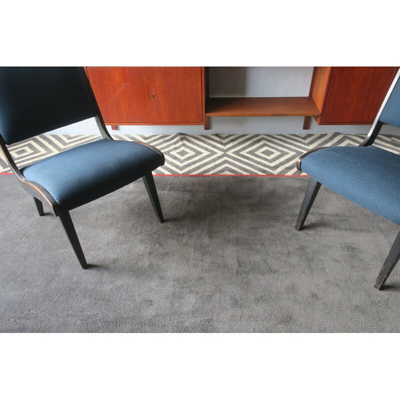 Norwegian Hodnebo Tufted Wool Carpet by Bjorg Aabo