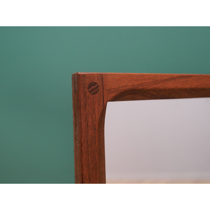 Mirror Kjersoaard Mid century solid teak scandinavian 1970