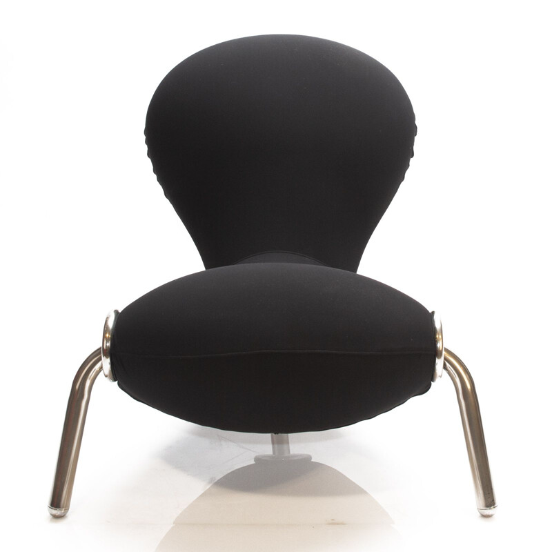 Black Embryo Lounge Chair by Marc Newson for Cappellini, 1990s