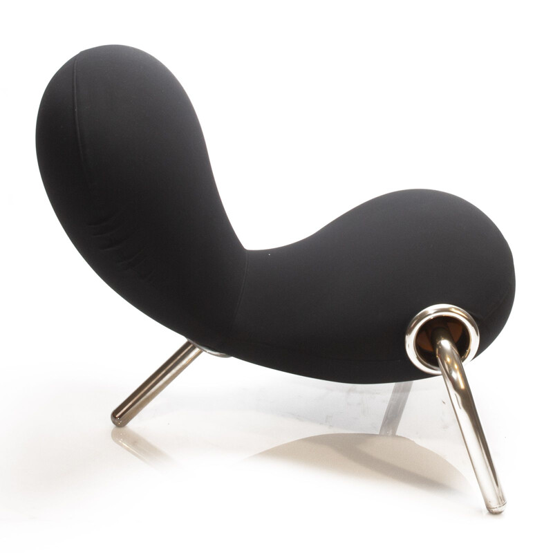 Black Embryo Lounge Chair by Marc Newson for Cappellini, 1990s