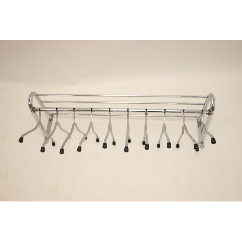  Large wall coat rack with separate hangers