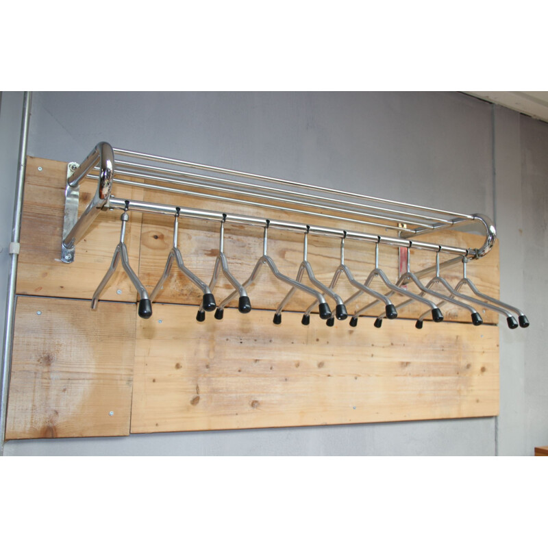  Large wall coat rack with separate hangers