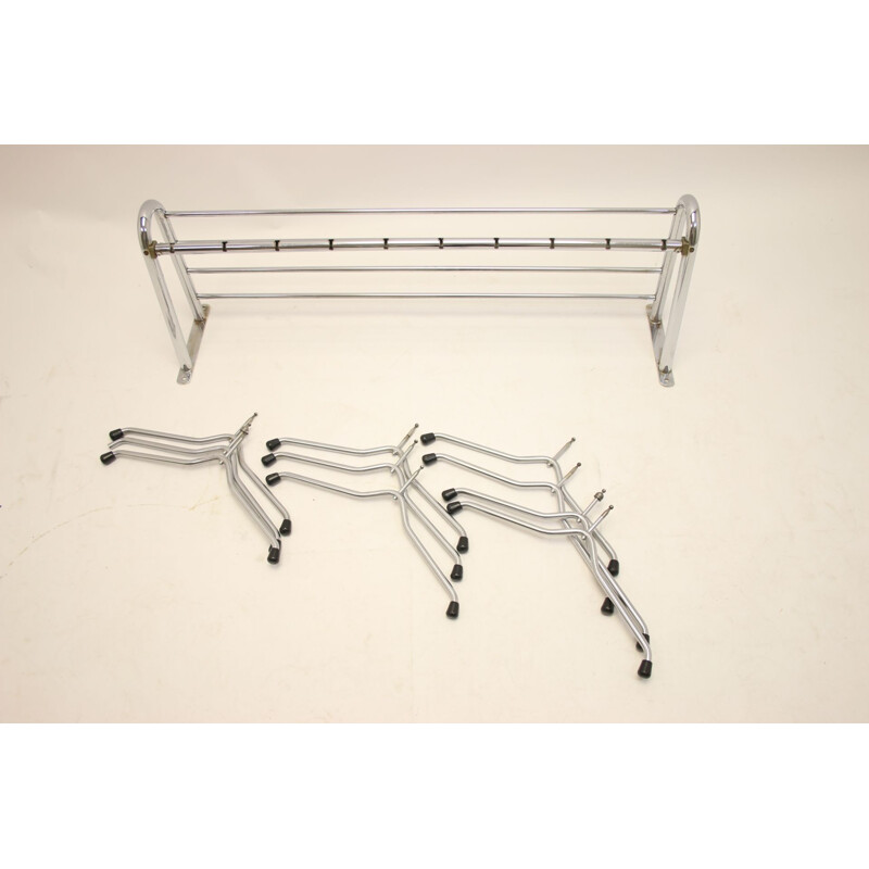  Large wall coat rack with separate hangers