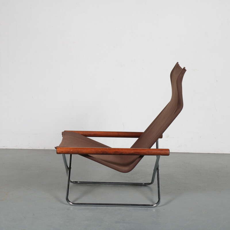 Folding lounge chair  Takeshi Nii, by Jox Interni in Italy 1970s