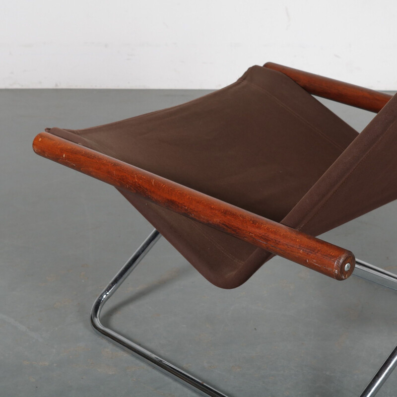 Folding lounge chair  Takeshi Nii, by Jox Interni in Italy 1970s