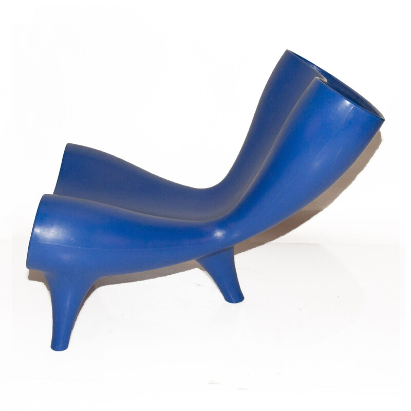 Blue Orgone vintage armchair by Marc Newson