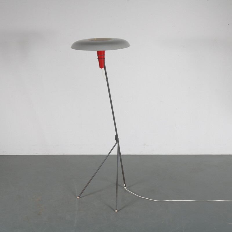 Floor Lamp for Philips, Louis Kalff 'NX38' Netherlands 1950