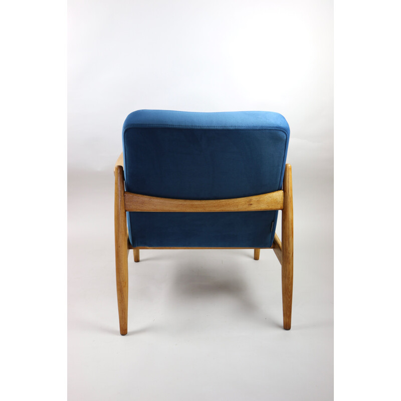 Vintage Blue Jade Easy Chair by Edmund Homa, 1970s