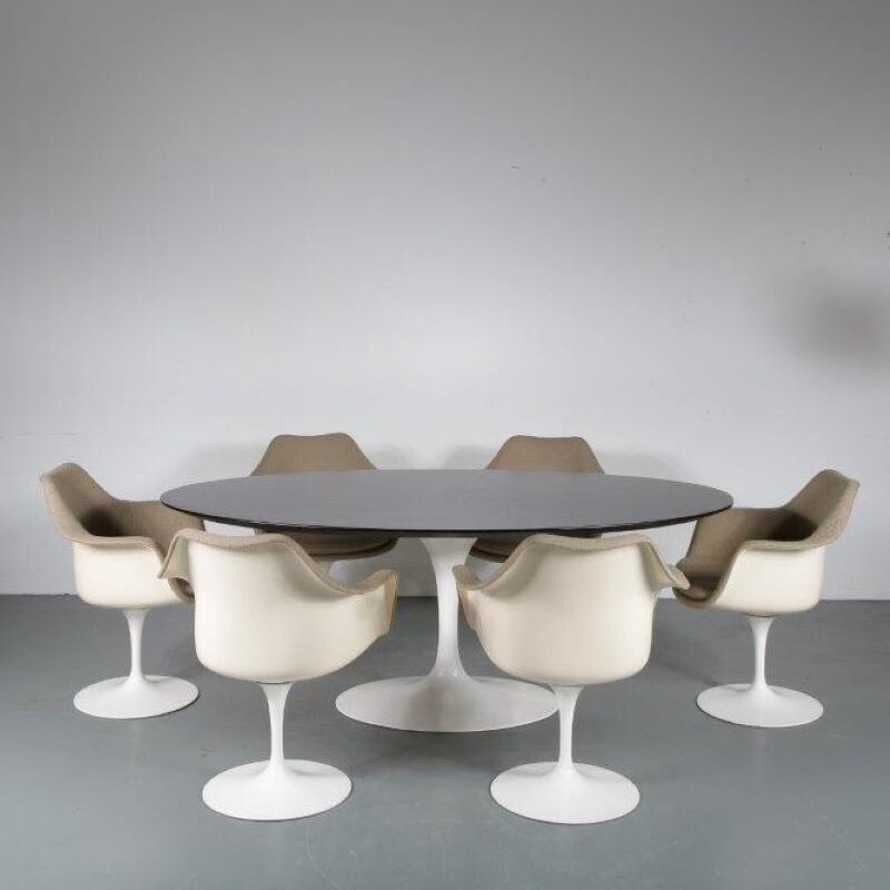 Dining Set Eero Saarinen for Knoll International, USA 1970