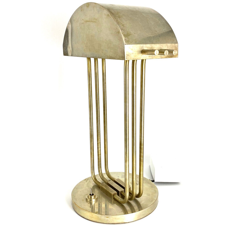 Lampe de bureau vintage de luxe Marcel Breuer pour Paris Expo, 1925