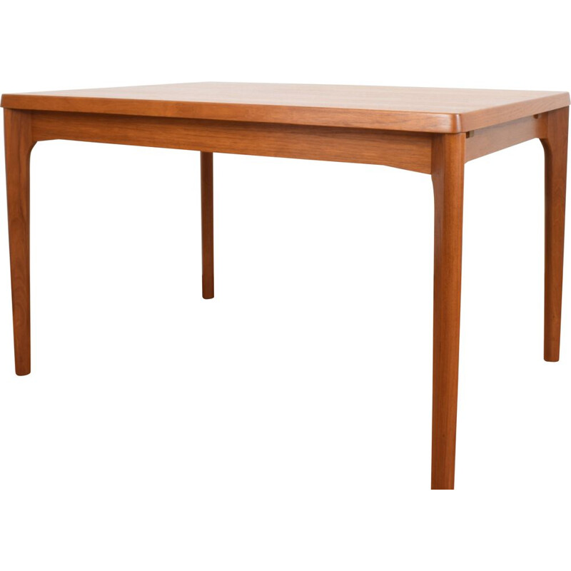 Mid-Century Teak Extendable Dining Table by Henning Kjærnulf for Vejle Mobelfabrik, 1960s