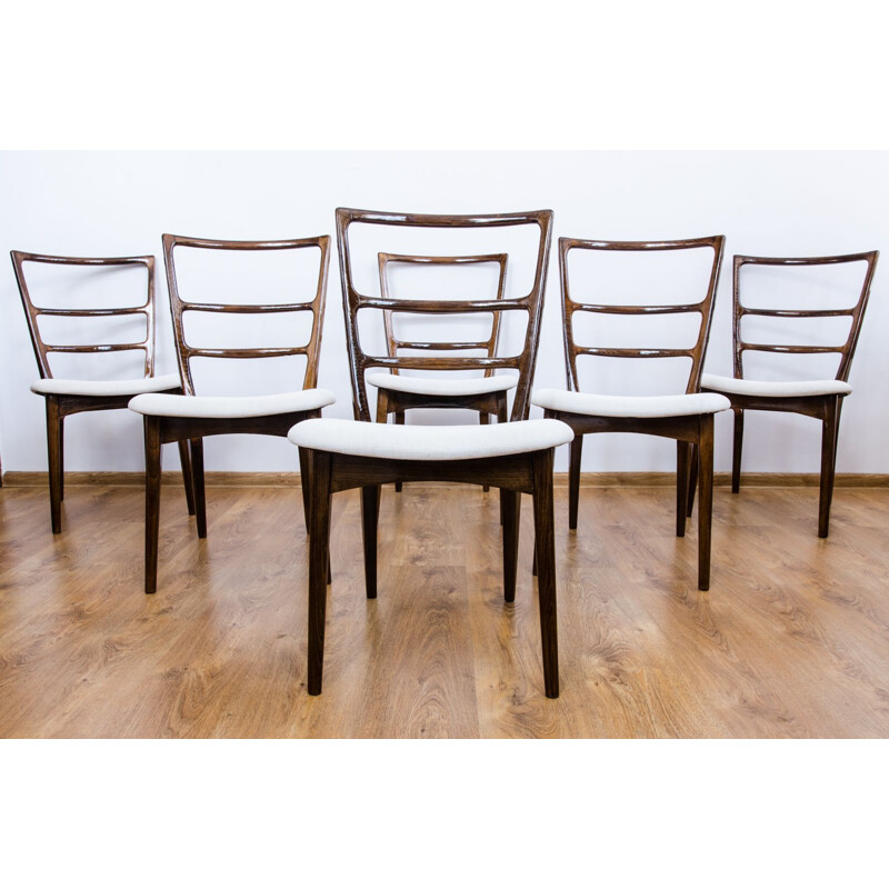 Set Of 6 Chairs vintage By Marian Grabiński, 1960's