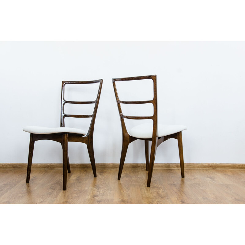 Set Of 6 Chairs vintage By Marian Grabiński, 1960's