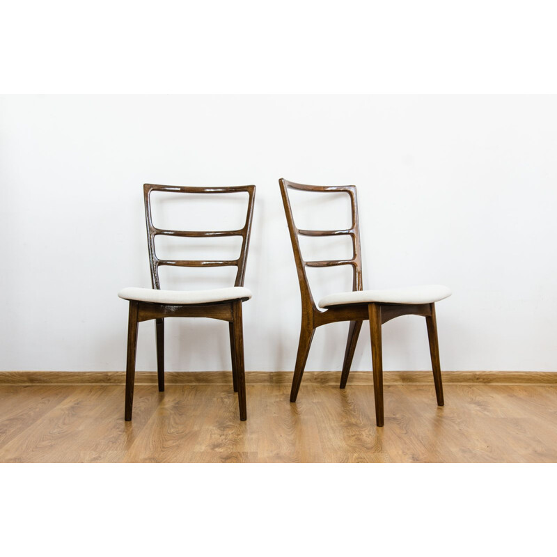 Set Of 6 Chairs vintage By Marian Grabiński, 1960's