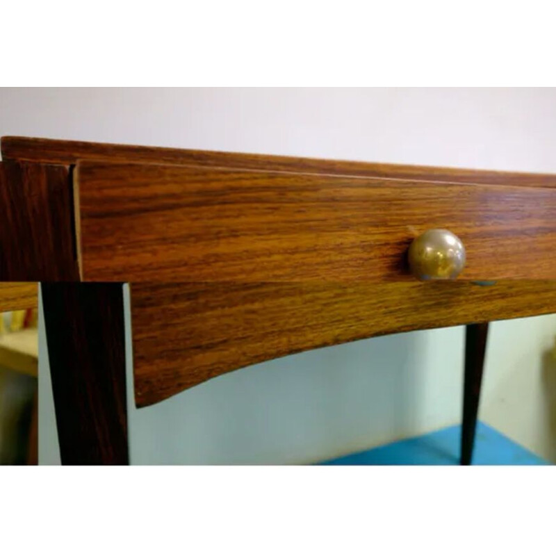 Vintage art deco rosewood veneer desk 1930