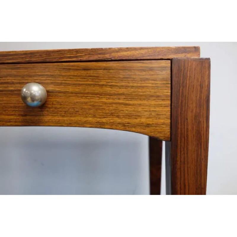 Vintage art deco rosewood veneer desk 1930