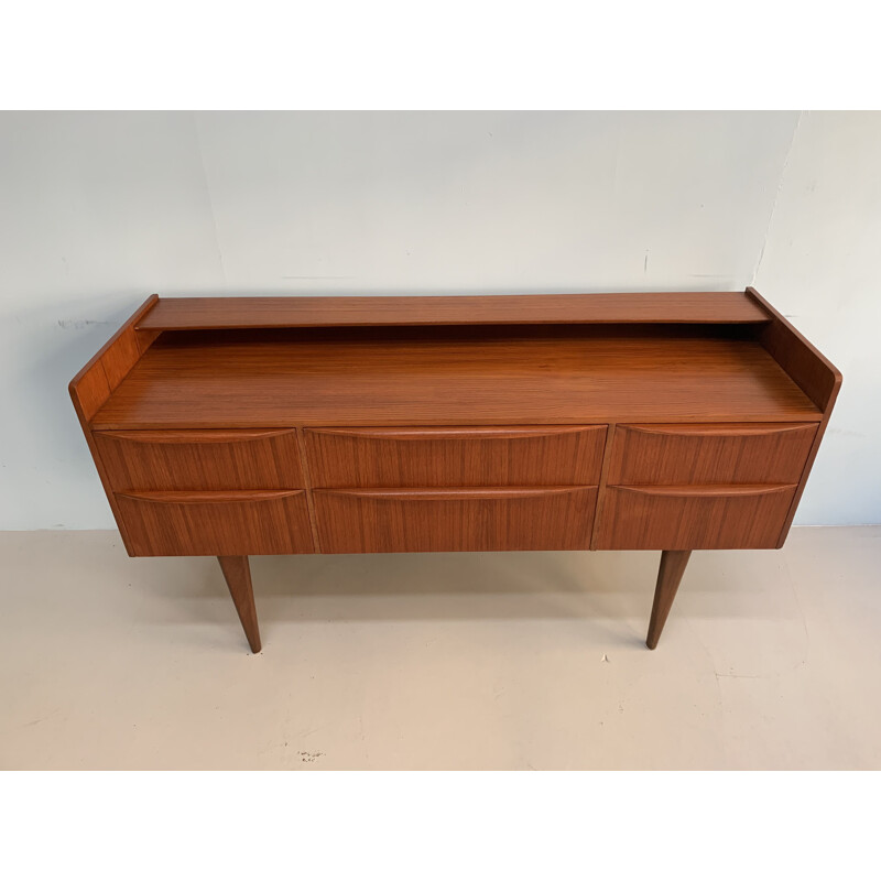 Vintage sideboard teak by Frank Guille for Austinsuit England 1960's