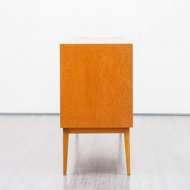 Restored sideboard in ashwood, pannelled doors 1960s