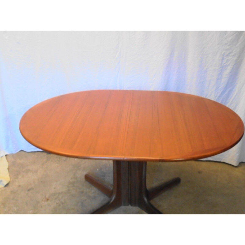 Vintage teak extensible table 1960