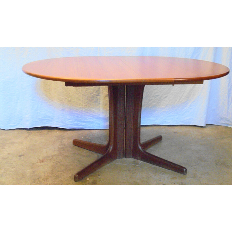 Vintage teak extensible table 1960