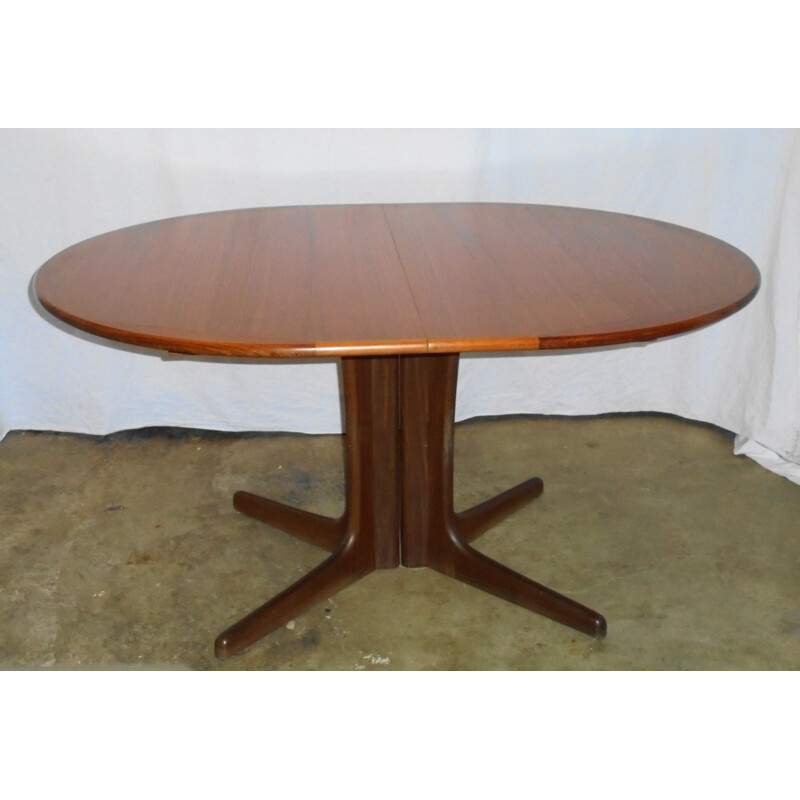 Vintage teak extensible table 1960