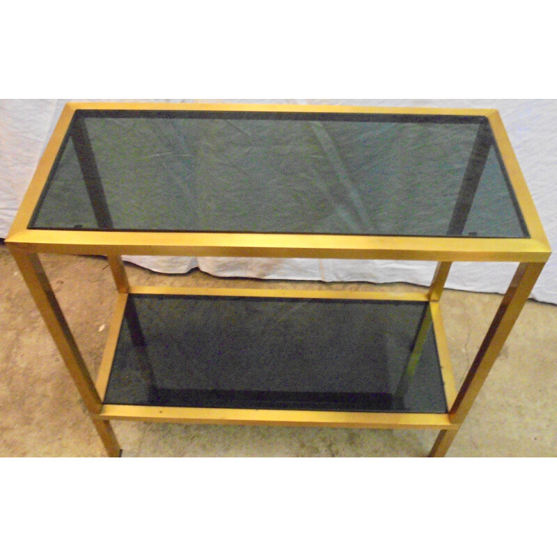 Console 2 trays vintage Maison Jansen,1960