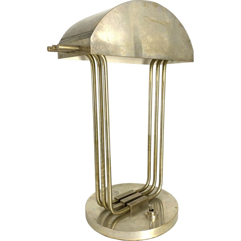  Lampe de bureau vintage de luxe Marcel Breuer pour Paris Expo, 1925