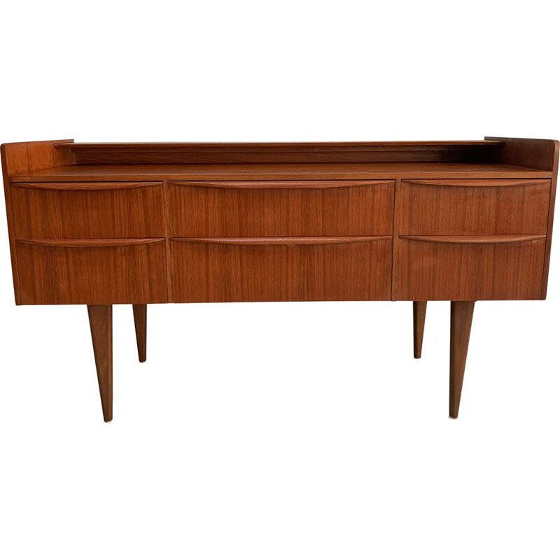 Vintage sideboard teak by Frank Guille for Austinsuit England 1960's