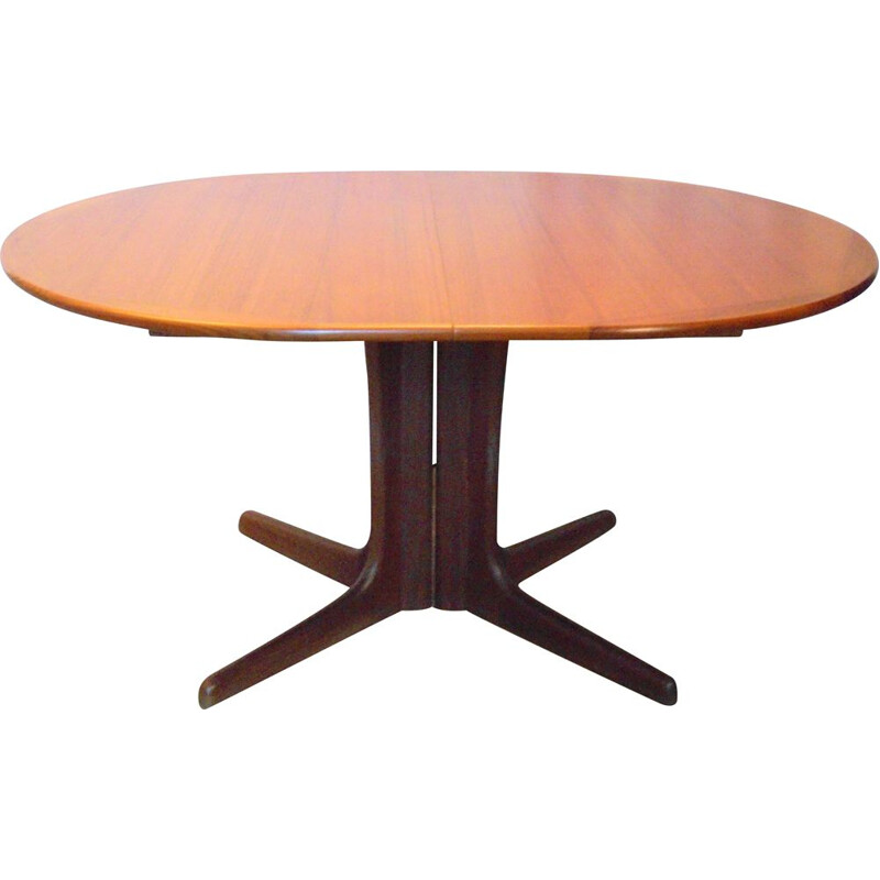 Vintage teak extensible table 1960