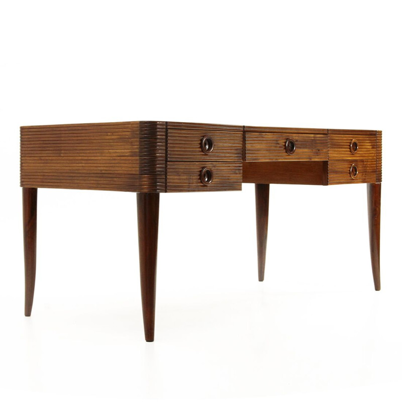 Desk with 3 drawers by Paolo Buffa for Galdino Maspero,1930s