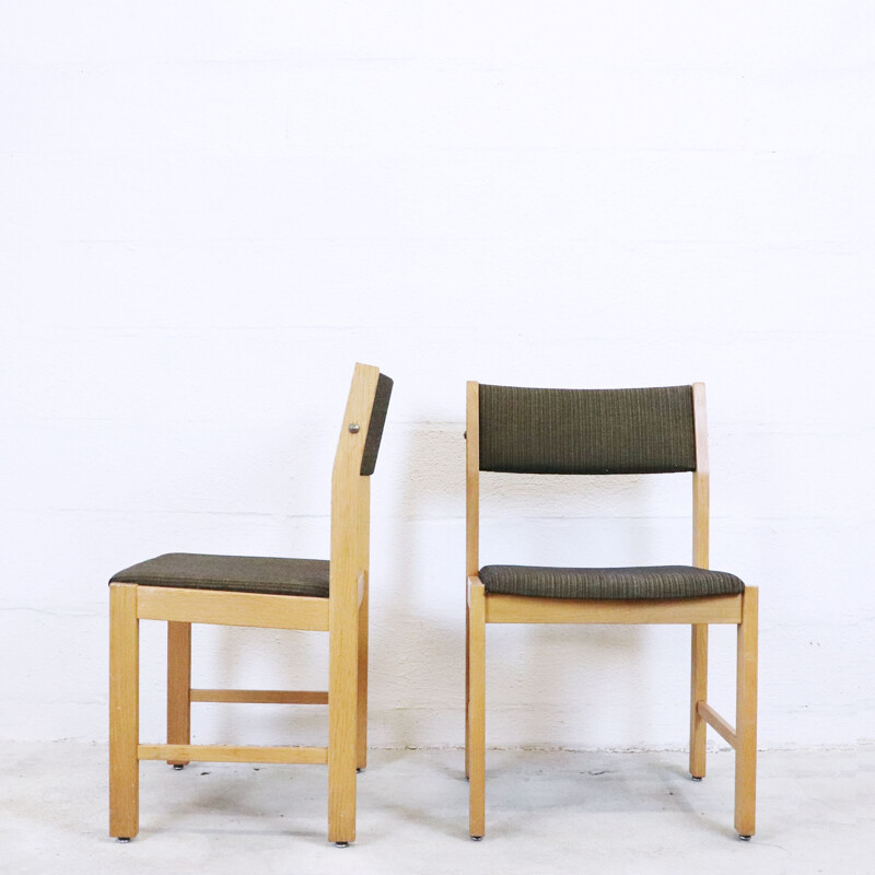 Paire de chaises vintage scandinave, Suède, 1960