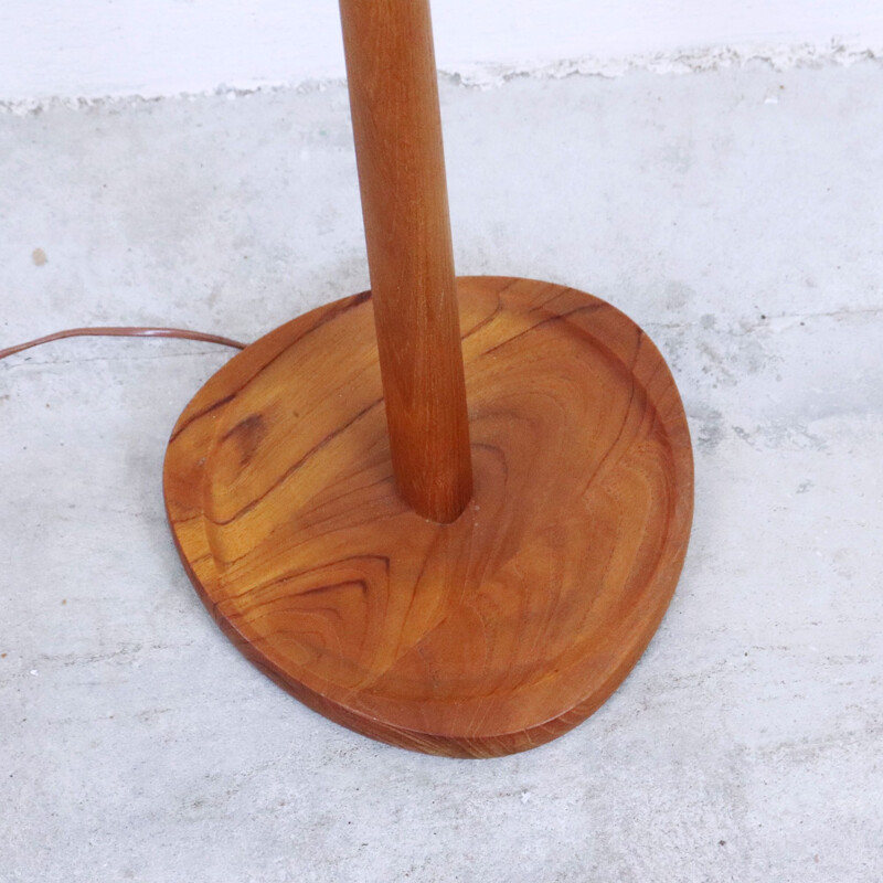 Teak floor lamp Vintage Sweden, 1960