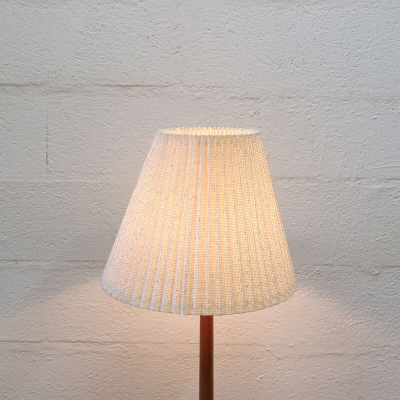 Lampadaire vintage en teck, Suède, 1960