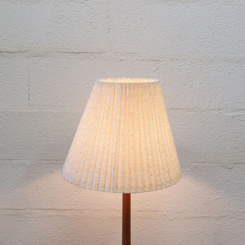 Teak floor lamp Vintage Sweden, 1960
