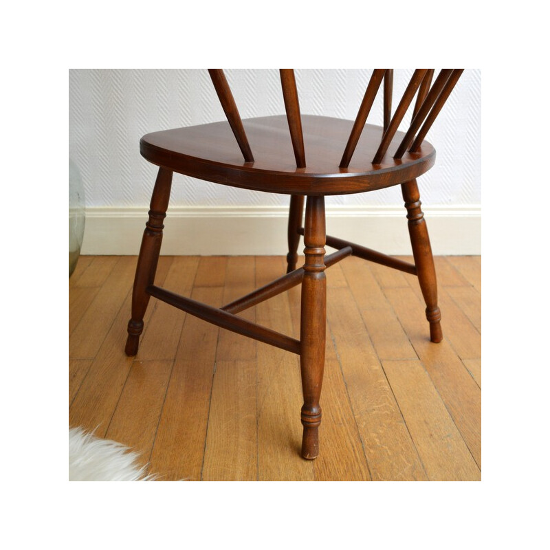 Mid century Windsor chair in wood - 1950s