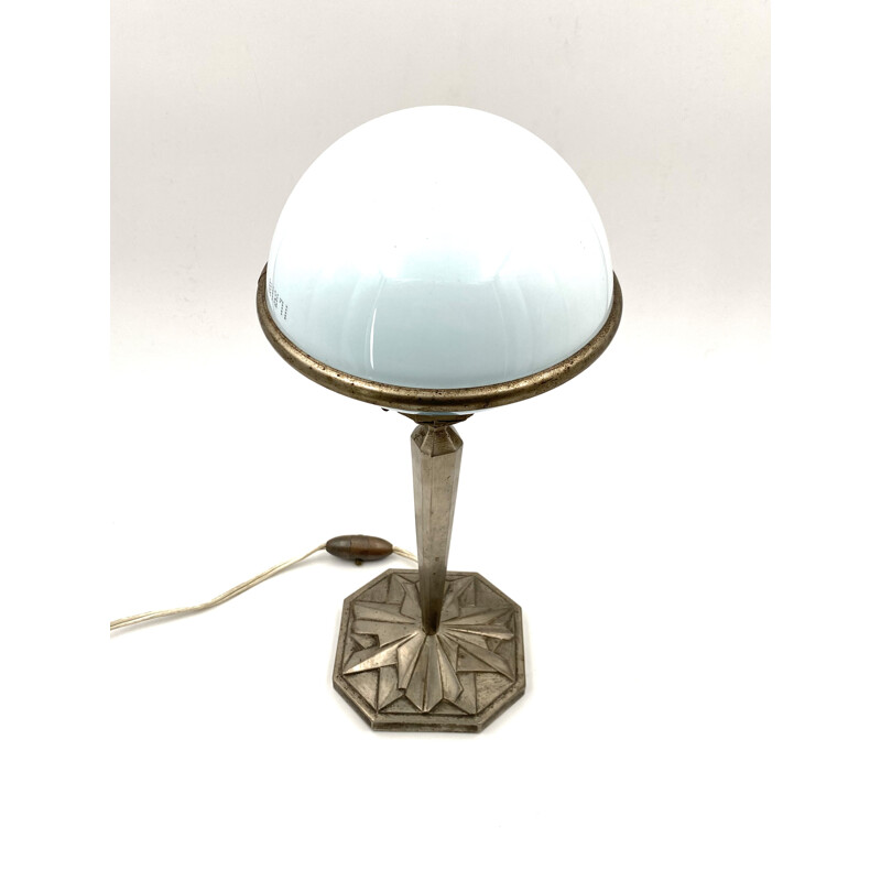 Lampe de table vintage Art Déco Mod. 120, 'Ilrin' conçu par L.BosiI et Cie, France 1920