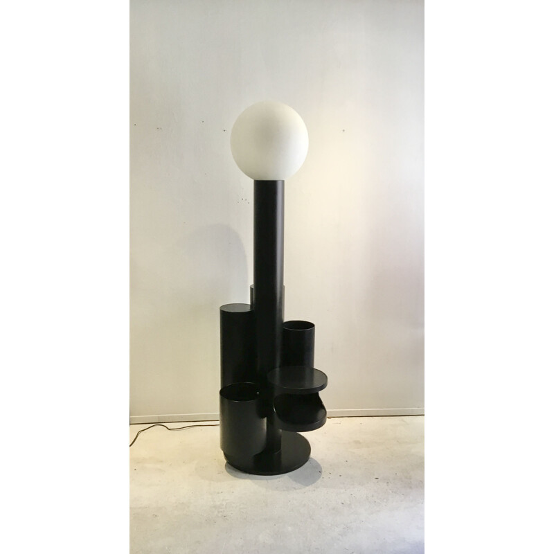 Vintage Popart lamp van Kerst Koopman 1970