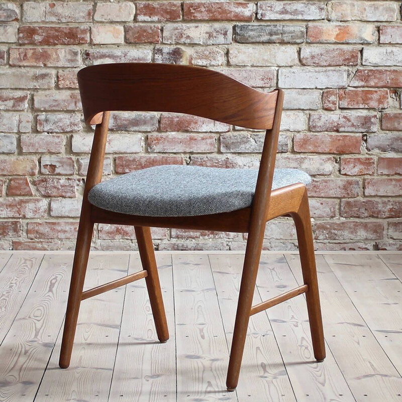 Set of 4 Dining Chairs, 1960s, Scandinavian Design